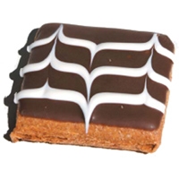 Pawsitively Gourmet Bakery Standards Collection:  Carob Fudge Brownie Peanut Butter Flavor