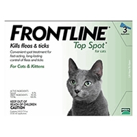 Frontline Flea and Tick Treatment for Cats 3 Month Supply
