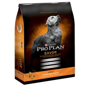 Purina Pro Plan Savor Shredded Chicken & Rice Adult Dog Formula 38.5lb