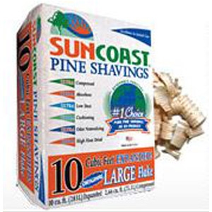 Suncoast® Large Flakes Pine Shavings