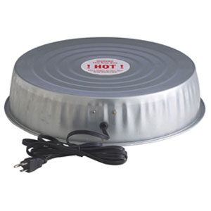 Electric Heater Base for Galvanized Poultry Waterer