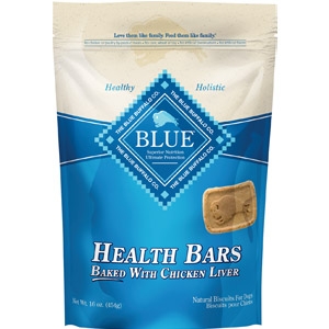 BLUE Health Bars Chicken Liver Baked Dog Treats