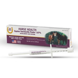 Horse Health Equine Ivermectin Paste 1.87%