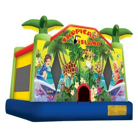 Bounce House, Tropical Island