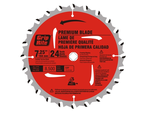 Grip Rite Premium Blade 7-1/4