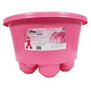 Durvet Pre-Vent Pink Ribbon Horse Feeder