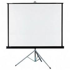 Projection screen 70 inch white