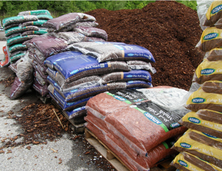 bagged mulch