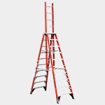 10' Fiberglass Trestle Type IA  Ladder