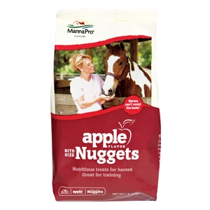 Manna Pro® Bite Size Nuggets Horse Treats - Apple