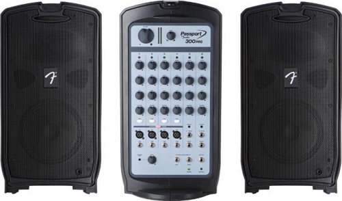 Fender Pro Series Portable Sound System, 300 w 
