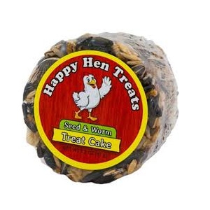 Happy Hen Treat Cakes Seed and Worm