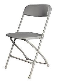 Chair, Grey Samsonite