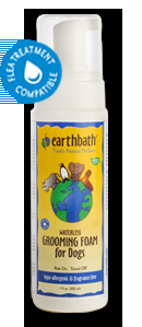 Earthbath Hypoallergenic Grooming Foam for Dogs 7.5 oz.