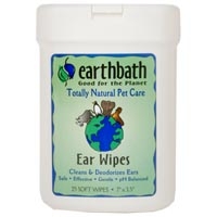 Earthbath Grooming Wipes Ear Wipes 25 Ct.