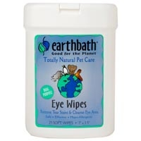 Earthbath Grooming Wipes Eye Wipes 25 Ct.