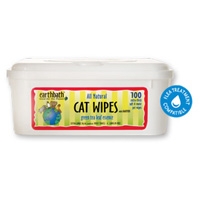 Earthbath Green Tea Cat Wipes 100 Count