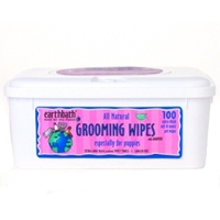 Earthbath Grooming Wipes Puppy Grooming Wipes 100Ct  