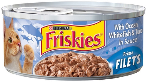 Friskies Prime Filet of Ocean Whitefish & Tuna