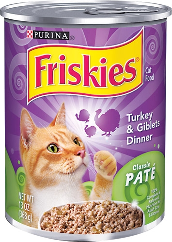 Friskies Turkey & Giblets Dinner