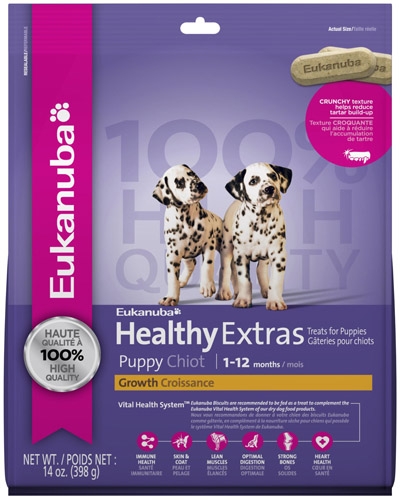 Eukanuba Healthy Extras Puppy Growth  Biscuits 12/14 Oz  