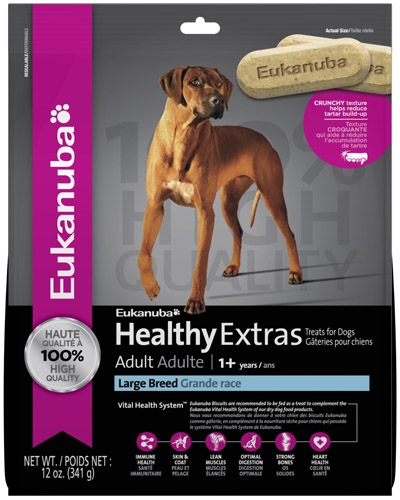 Eukanuba Healthy Extras Large Breed Biscuits 12/12 Oz  