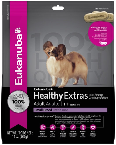 Eukanuba Healthy Extras Small Breed Biscuits 12/14 Oz  