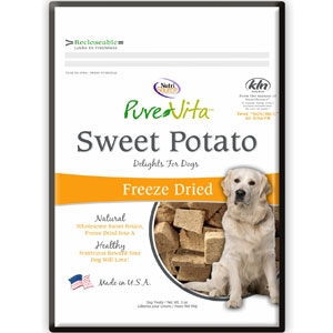 Pure Vita Sweet Potato Freeze Dried  Dog Treats   