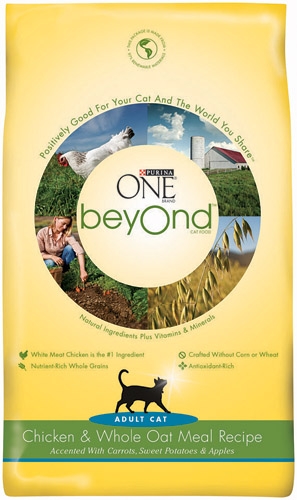 Purina One Beyond Cat Chicken/Oatmeal 12/16oz