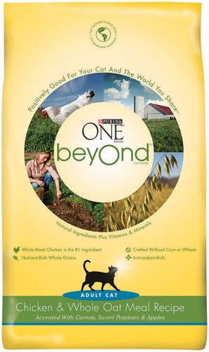 Purina One Beyond Cat Chicken/Oatmeal 6/3lb
