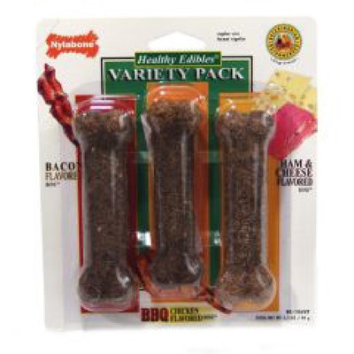 Nylabone Edibles Variety 3 Pack Petite 