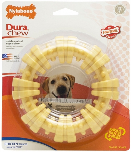 Dura Chew Texture Ring Chicken Pet