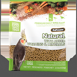 ZuPreem® Natural Medium Bird Food