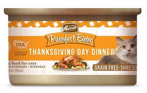 Purrfect Bistro Thanksgiving Day Dinner Cat