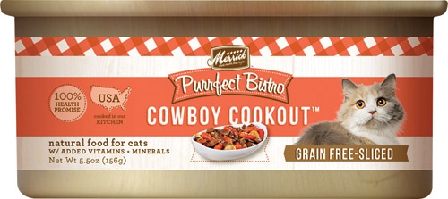 Purrfect Bistro Cowboy Cookout  5.5 oz Cat  