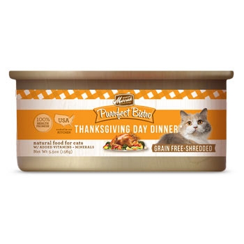 Purrfect Bistro Thanksgiving Day Dinner 5.5 oz Cat  