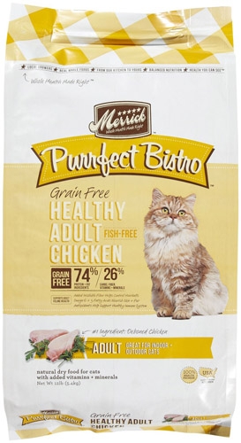 Purrfect Bistro Grain Free Healthy Adult Chicken Recipe 12lb Cat  