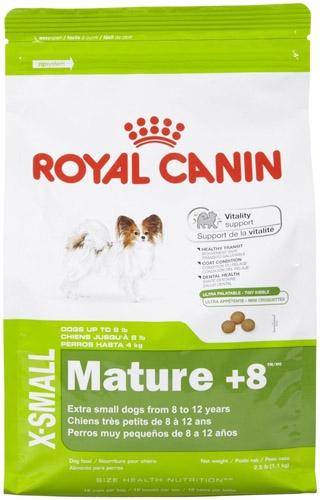 Royal Canin Extra Small Mature +8 Dog 4/2.5#