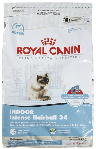 Royal Canin Indoor Intense Hairball Cat 15#
