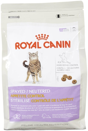 Royal Canin Spayed/Neutered Appetite Control Cat 4/2.5#