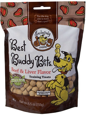 Exclusively Pet Best Buddy Bits Beef & Liver Flavor 5.5 oz. 