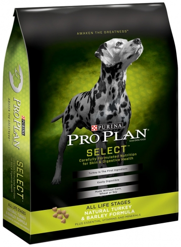 Pro Plan Select Adult Dog Turkey/Barley