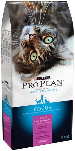 Pro Plan Extra Care Hairball Management Cat Food, Seven Pound Bag