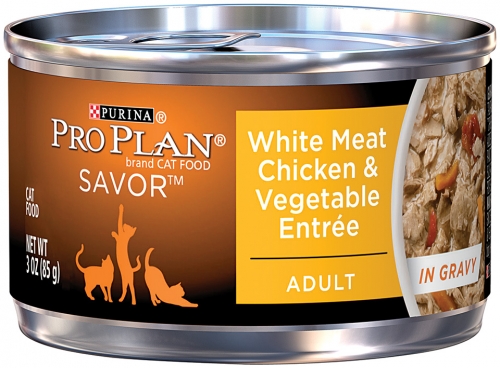 Pro Plan Gravy Chicken/Vegetable Cat Can 24/3oz