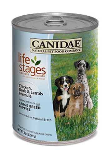 CANIDAE Large Breed Puppy Formula Chicken,  Duck & Lentils   