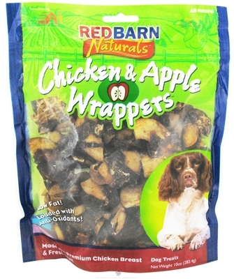 Red Barn Chicken Apple Wrappers 10OZ