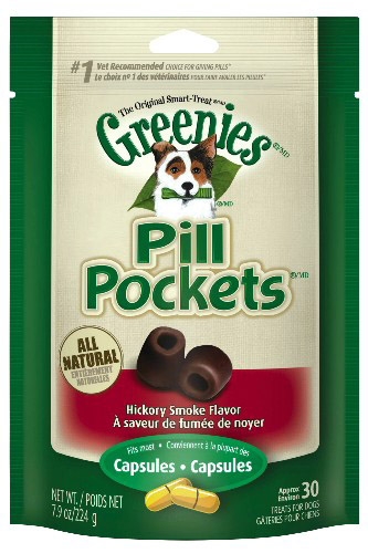 Canine Greenies Pill Pockets HICKORY SMOKE Capsule  