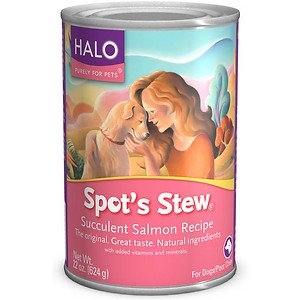 Halo Spot's Stew For Dogs, Succulent Salmon 