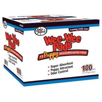 Four Paws Four Paws Wee Wee Pads 100 Count Bag