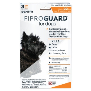 FIPROGD DOG 22# ORG 3PK     *REPLACES 073091029402*